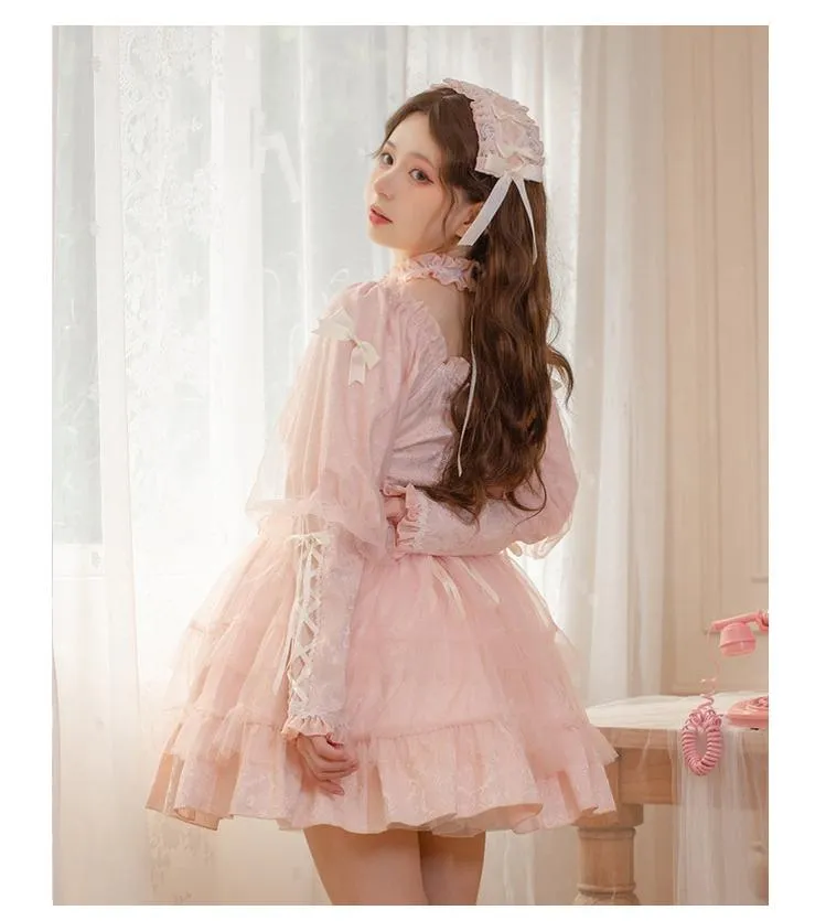 Eieyomi~Love Prelude~Gothic Lolita Long Sleeve OP