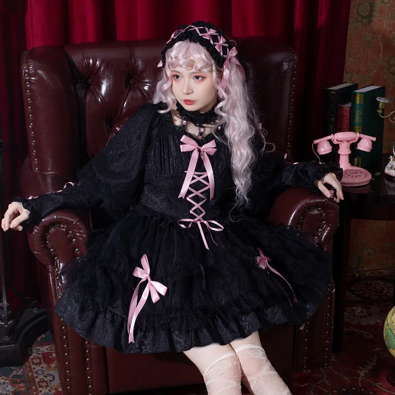 Eieyomi~Love Prelude~Gothic Lolita Long Sleeve OP