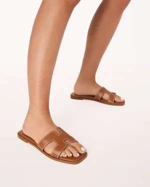 color block GORDY - TAN