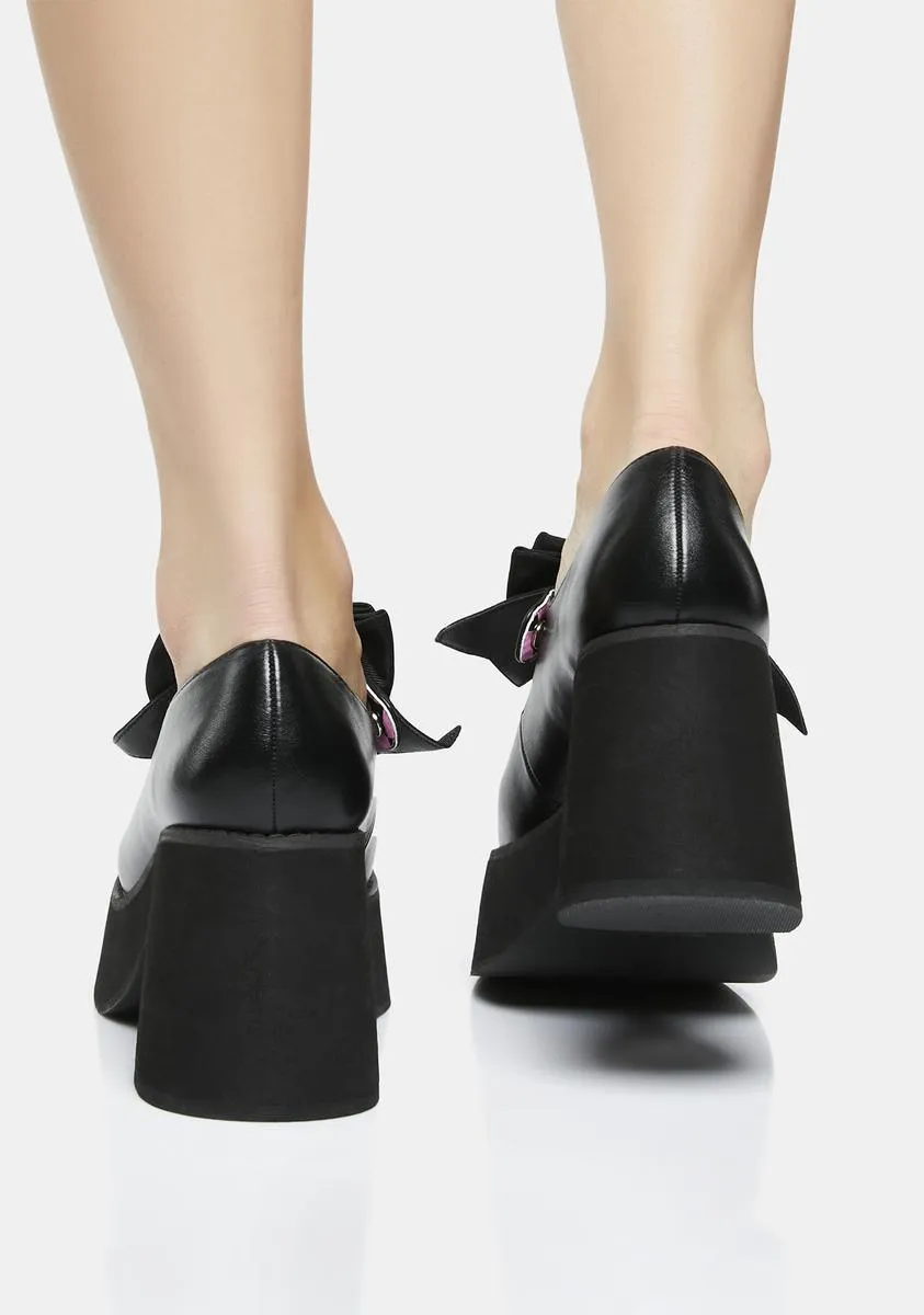 Electropop Girl Platform Mary Janes