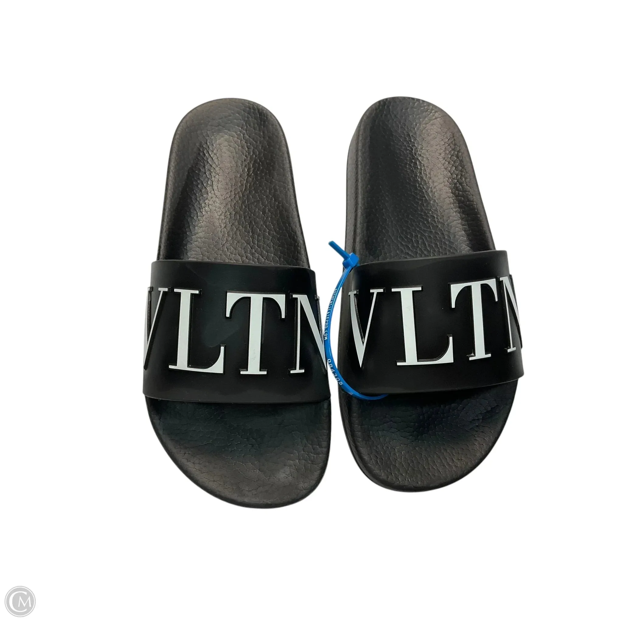 Shoes Luxury Designer By Valentino-garavani In Black, Size: 6.5 Wide fit Satin Glow