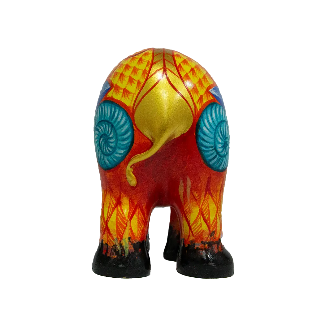 Elephant Parade elefante Phoenix of the Ashes 15cm Limited Edition 3000 PHOENIX OF THE ASHES 15