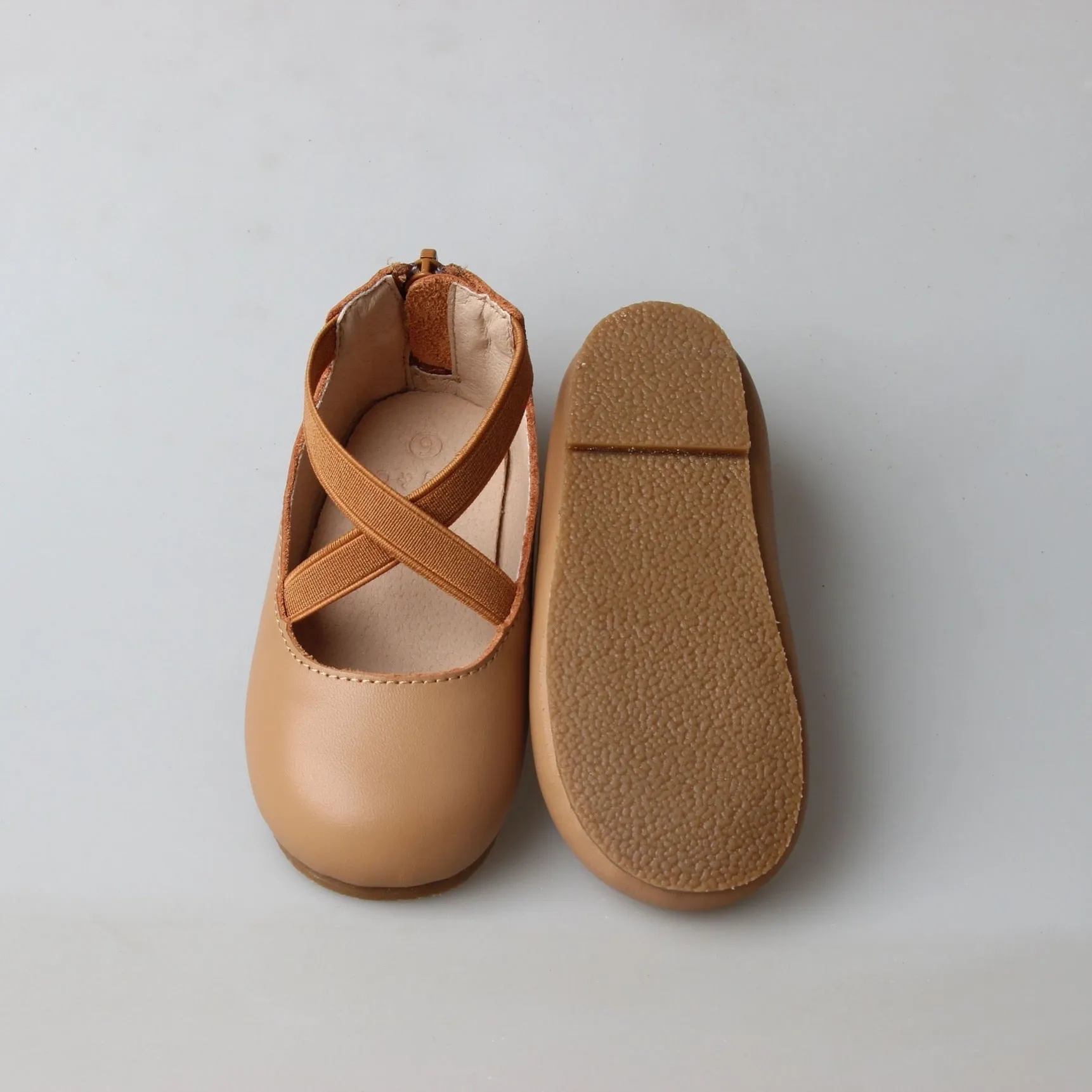 Eleyna Ballet Flats - Cookie Dough