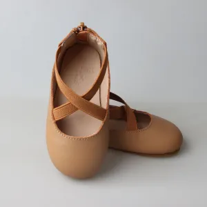 Eleyna Ballet Flats - Cookie Dough
