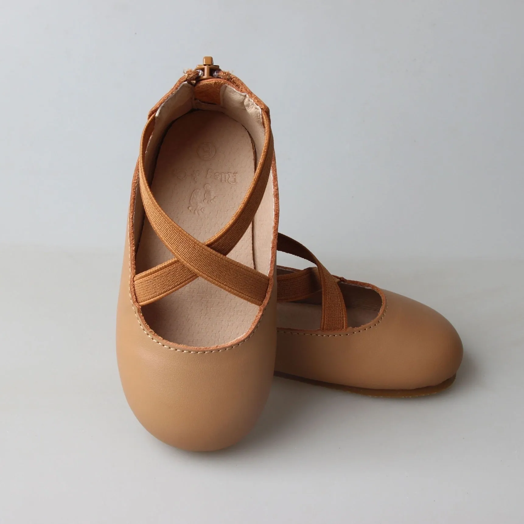 Eleyna Ballet Flats - Cookie Dough
