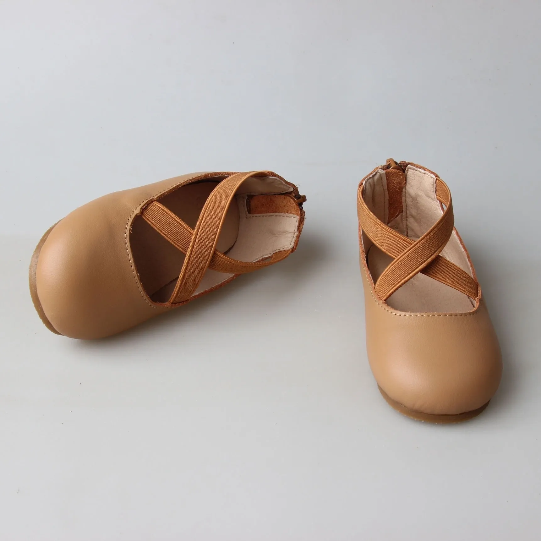 Eleyna Ballet Flats - Cookie Dough