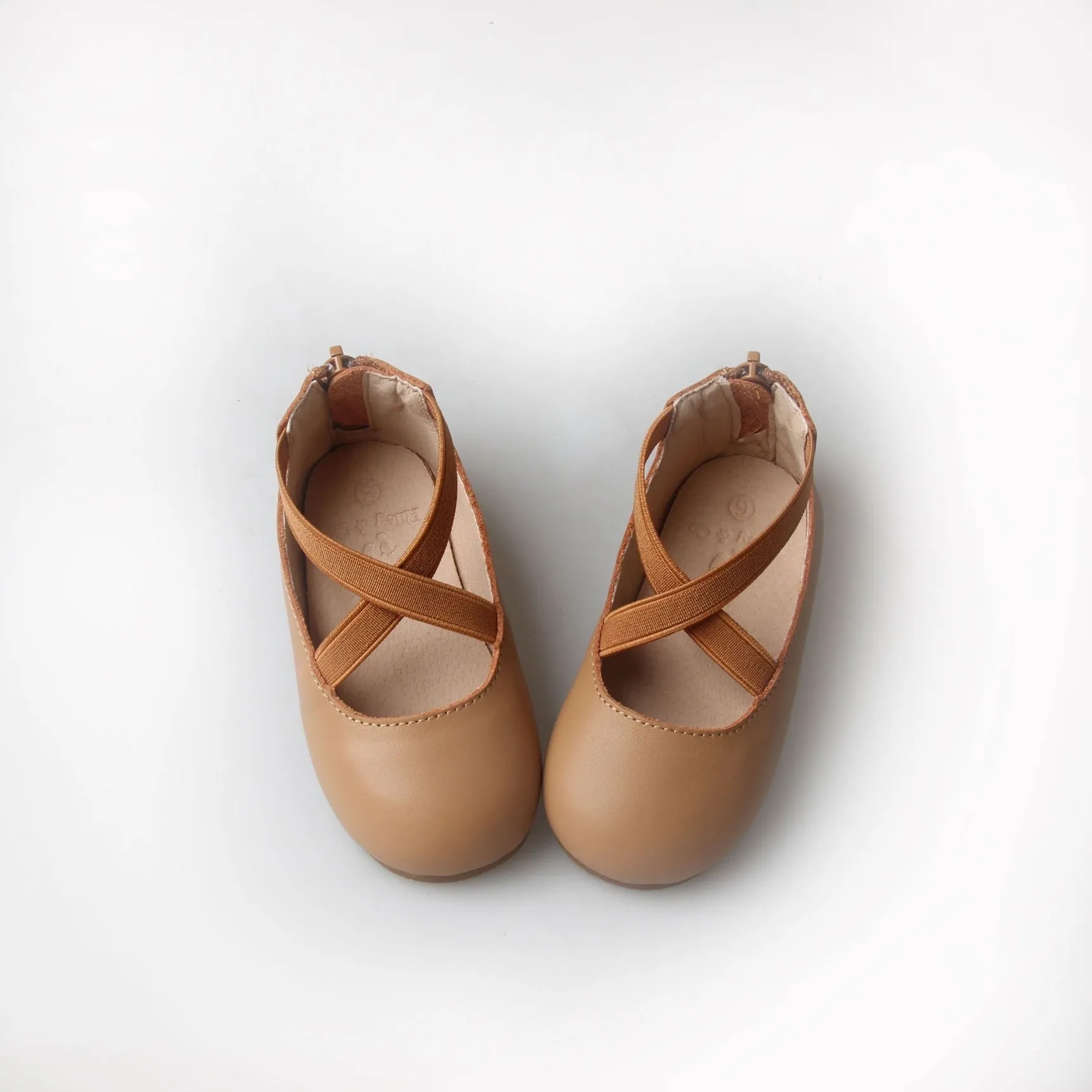 Eleyna Ballet Flats - Cookie Dough