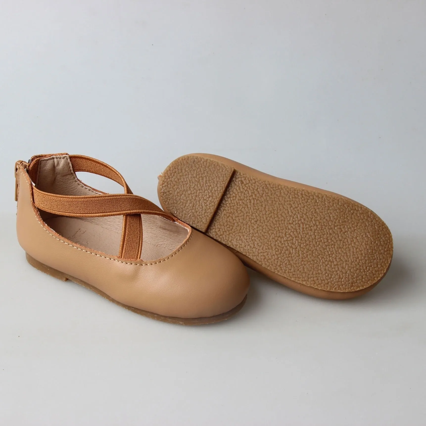 Eleyna Ballet Flats - Cookie Dough
