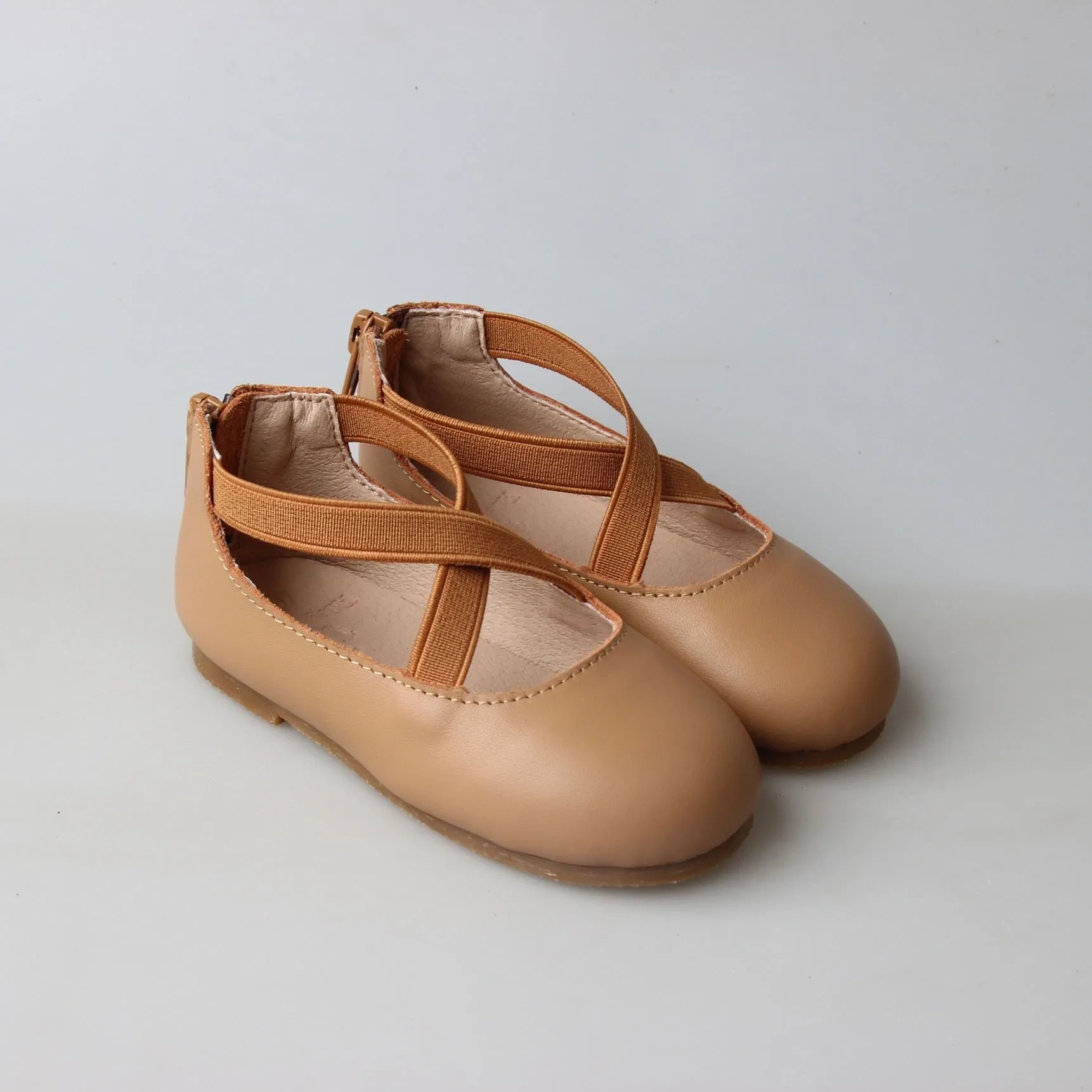 Eleyna Ballet Flats - Cookie Dough