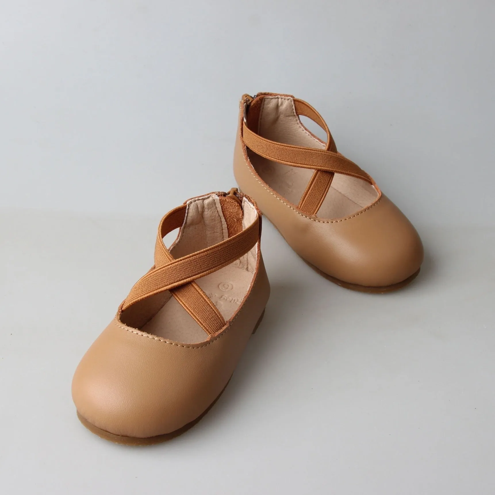 Eleyna Ballet Flats - Cookie Dough