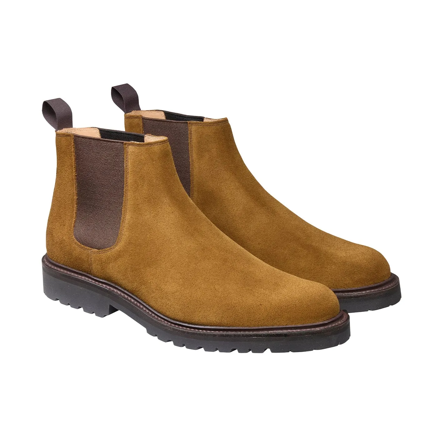 Elgin Seaweed Suede Tight Fit