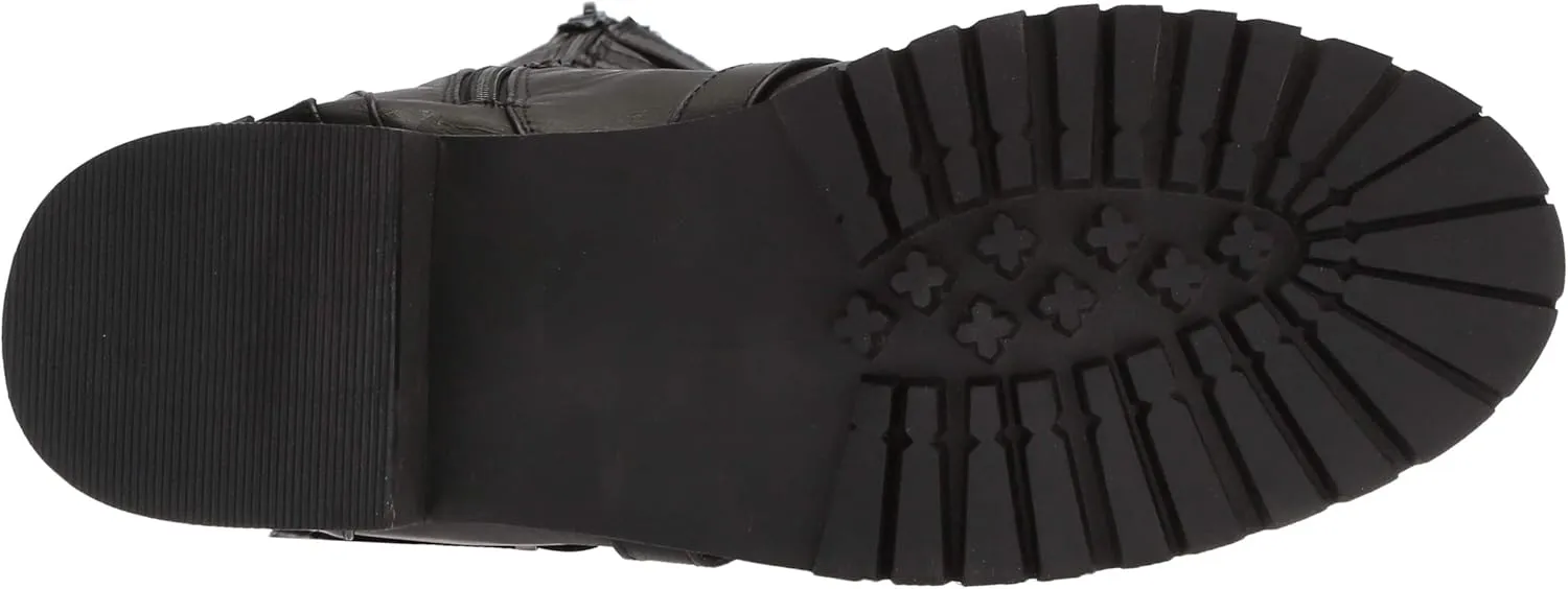 Ellie Shoes Men's 158-punk Combat Boot