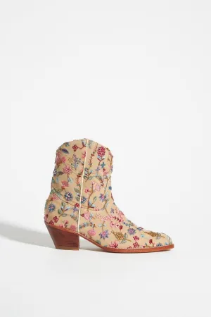 EMBROIDERED WESTERN BOOTS SUSAN X ANTHROPOLOGIE
