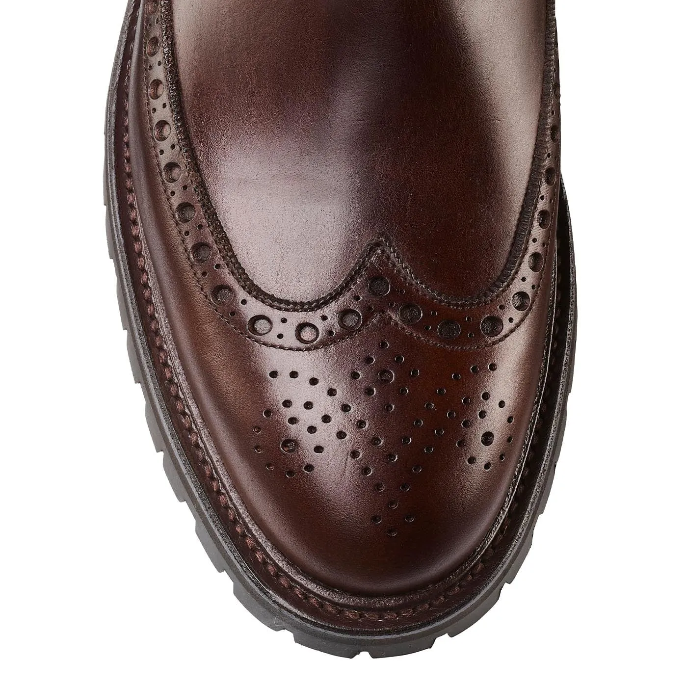 Wedge Sole Harris Coffee Hurricane Hide