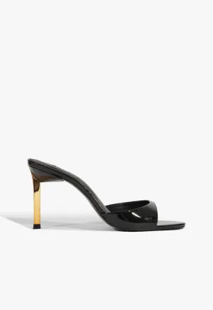 Allure Patent Sandal Shiny Tone