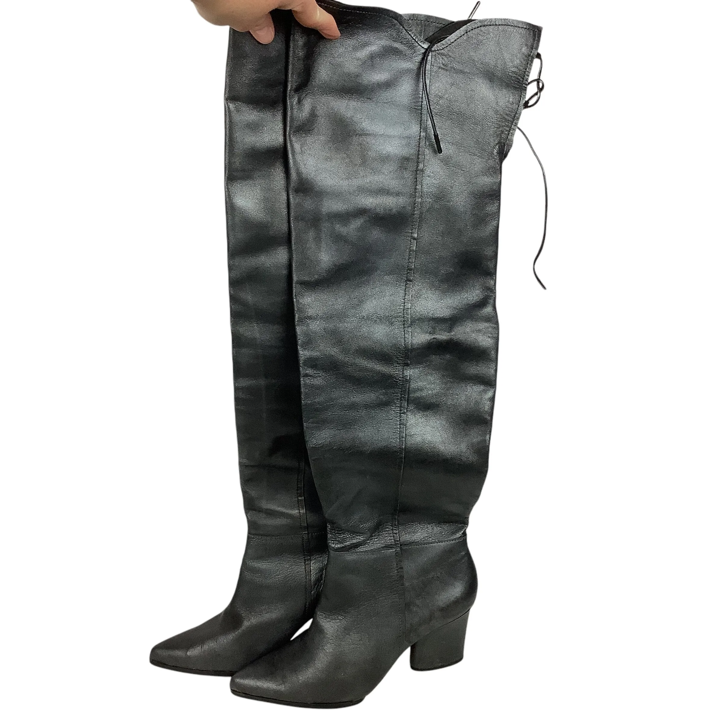 Boots Knee Heels By Donald Pliner  Size: 9 Quick Dry Interior Durable Stitching