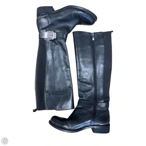 Multi Density Foam Cushioned Fit Boots Knee Flats By Vince Camuto In Black, Size: 7