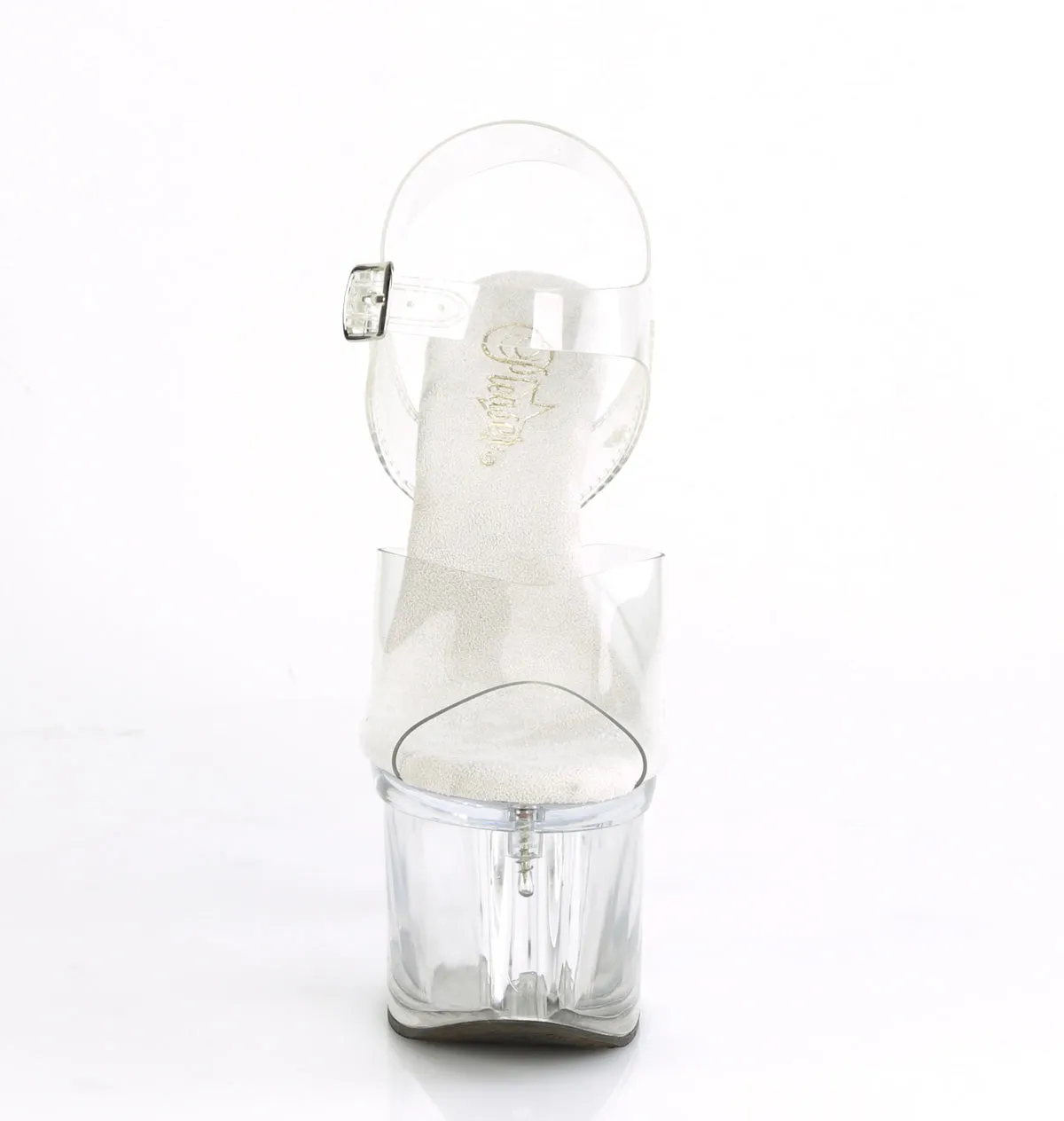 ESTEEM-708 Pleaser Clear Sexy Platform Shoes (Pole Dancing Heels)