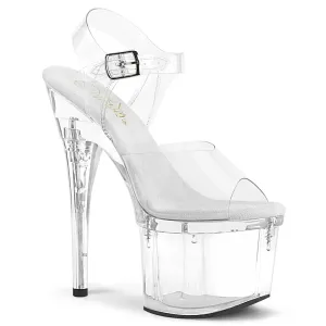 ESTEEM-708 Pleaser Clear Sexy Platform Shoes (Pole Dancing Heels)
