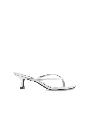 ESTI - SILVER METALLIC Glam Sandals Holiday Glam