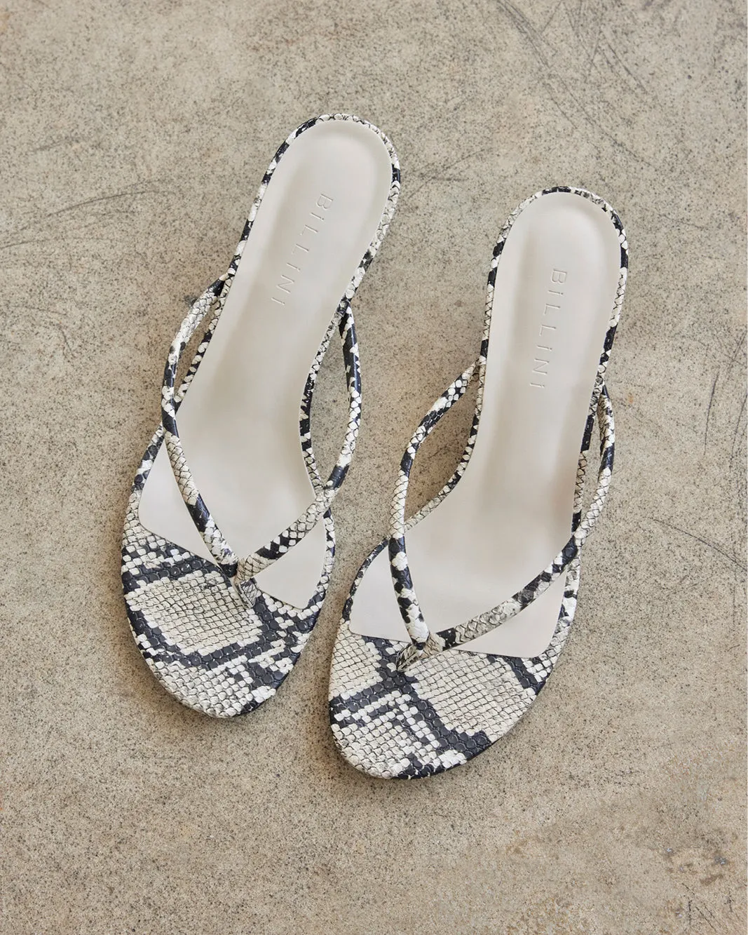 ESTI - ECRU SNAKE Casual Pumps