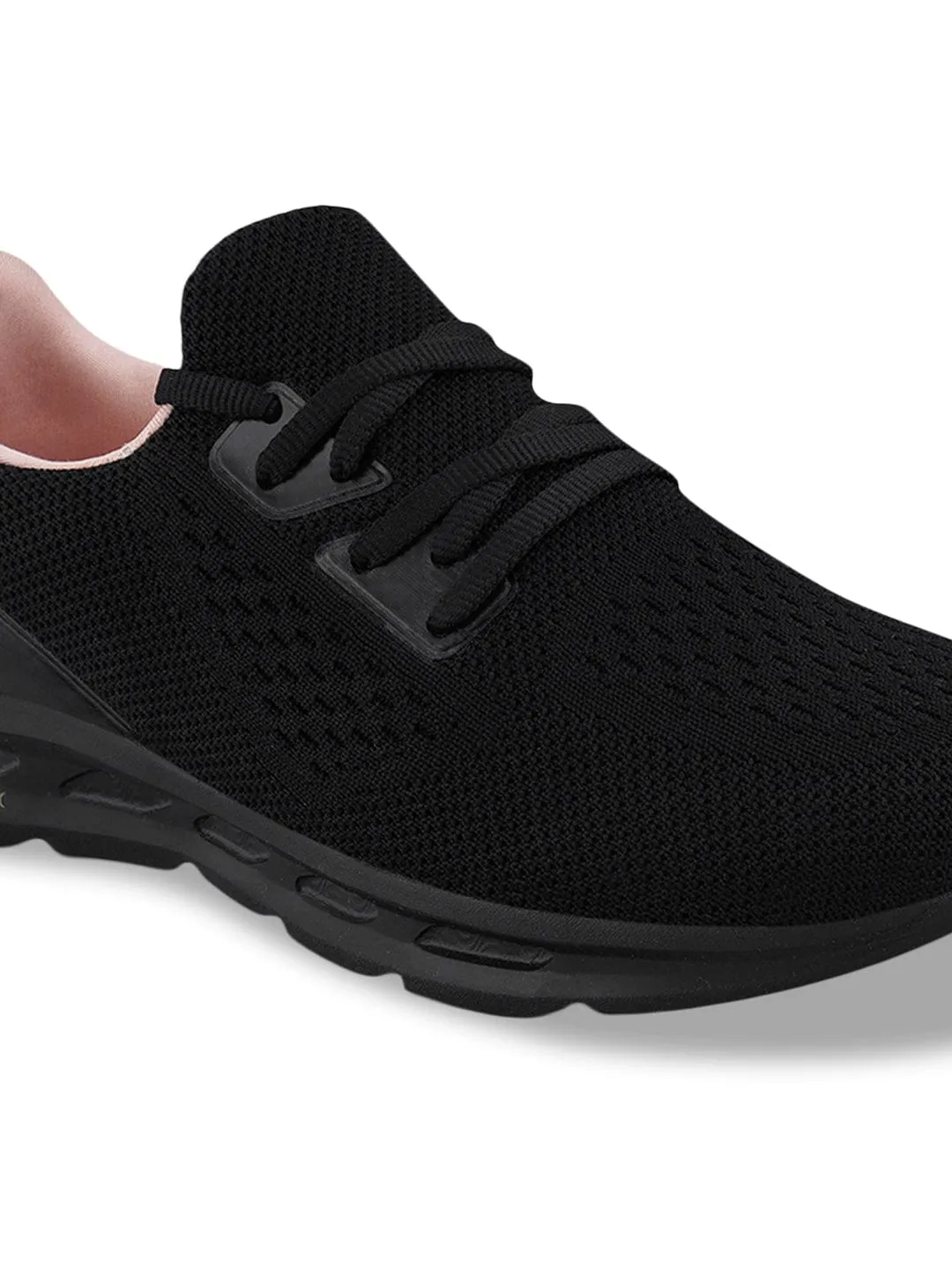 FABIAN Black Women's Sports Shoes