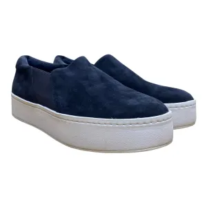 Dream Path Cliff Edge Shoes Designer By Vince In Blue, Size:9