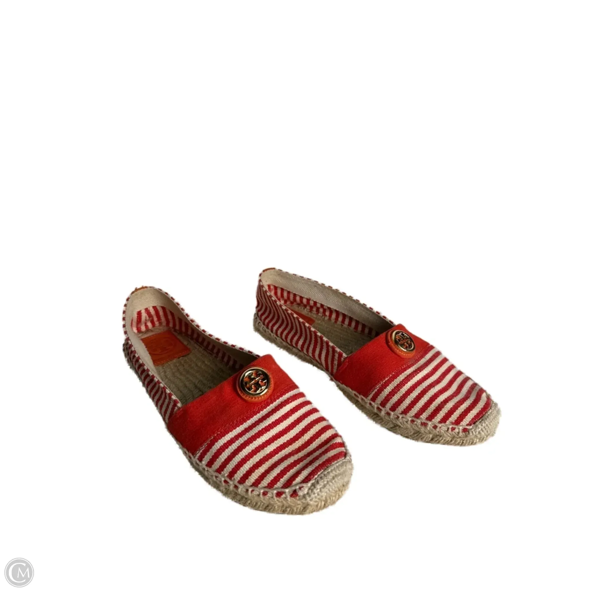 Shoes Designer By Tory Burch In Red & White, Size: 10 Elegant Mood Skate Cool