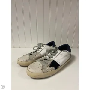 Shoes Luxury Designer By Golden Goose In Taupe, Size: 8.5 or 39 Padded Tongue Anatomical Toe Shape