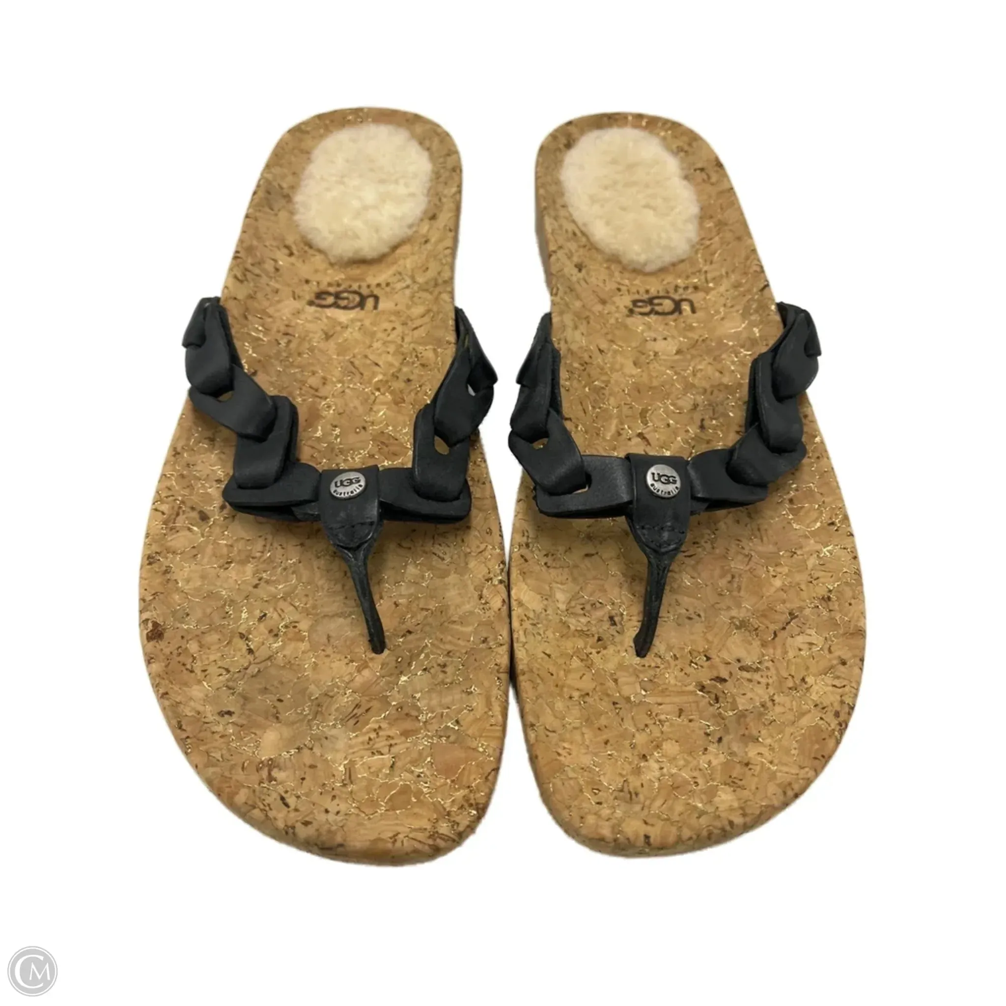 Sandals Designer By Ugg In Black, Size: 10 Quick Drying Work Commute
