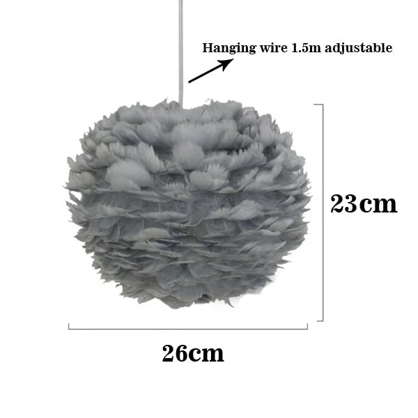 FEATHER LIGHT SHADE