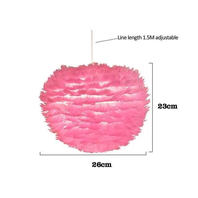 FEATHER LIGHT SHADE