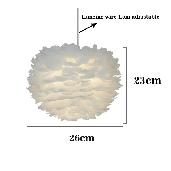 FEATHER LIGHT SHADE