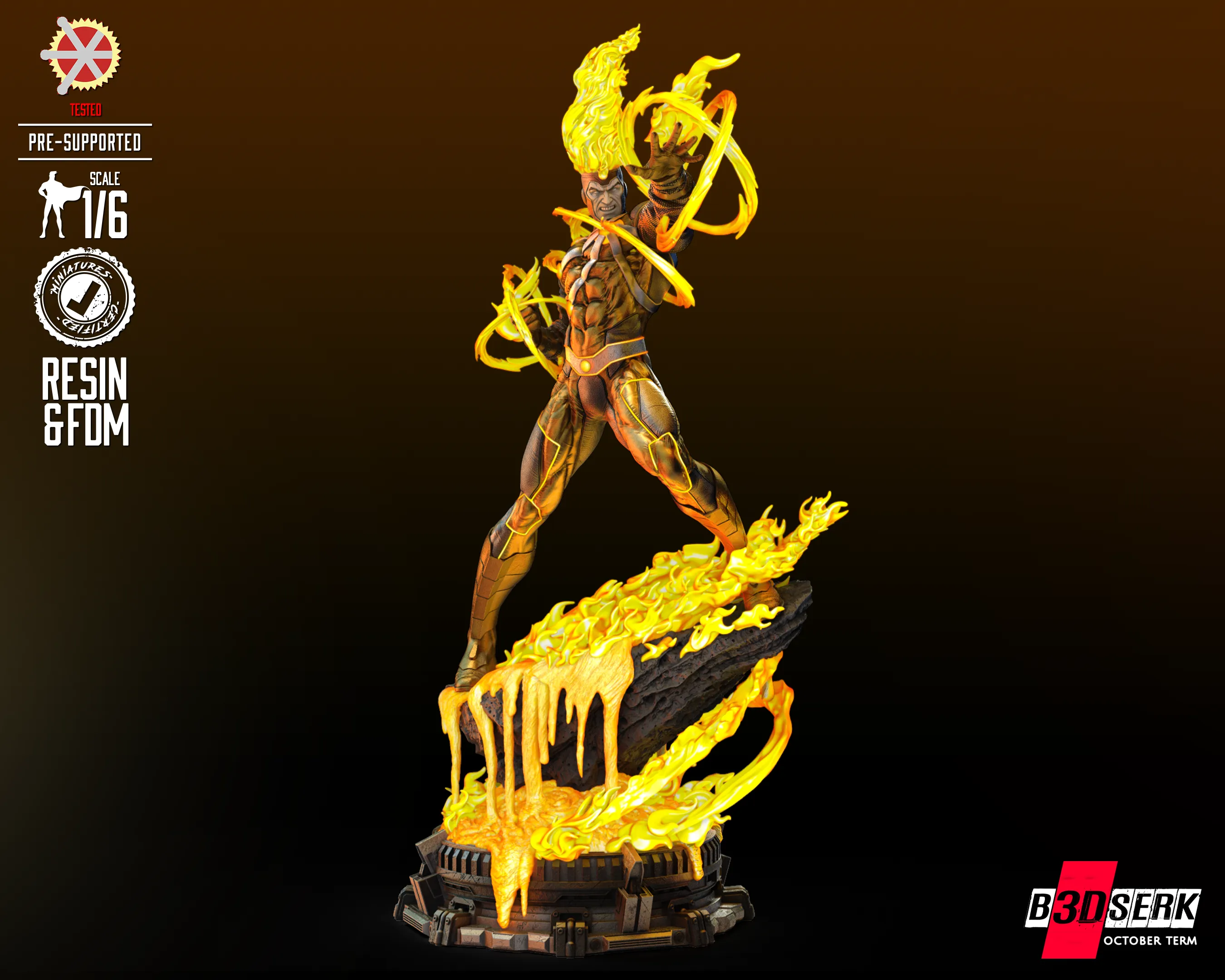 Firestorm Statue