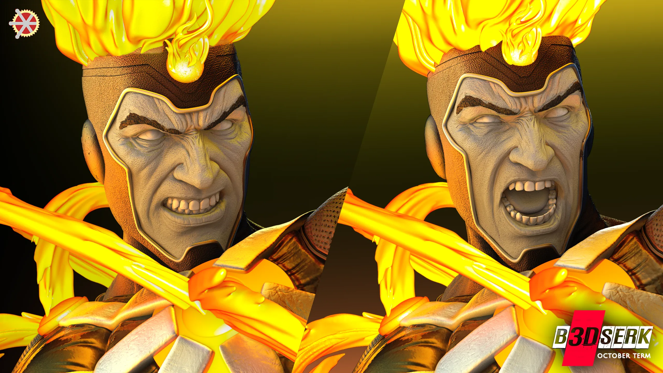 Firestorm Statue