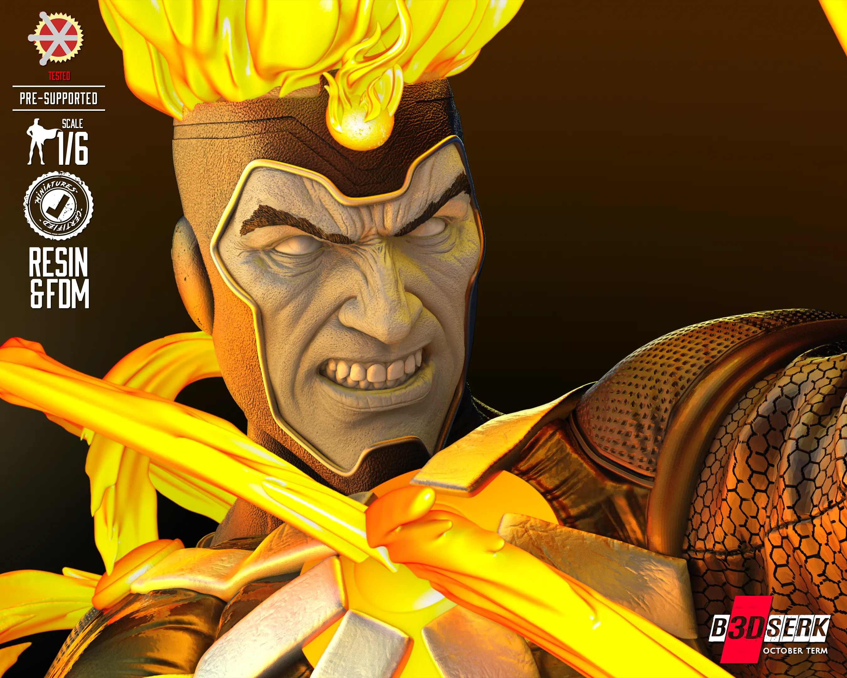 Firestorm Statue
