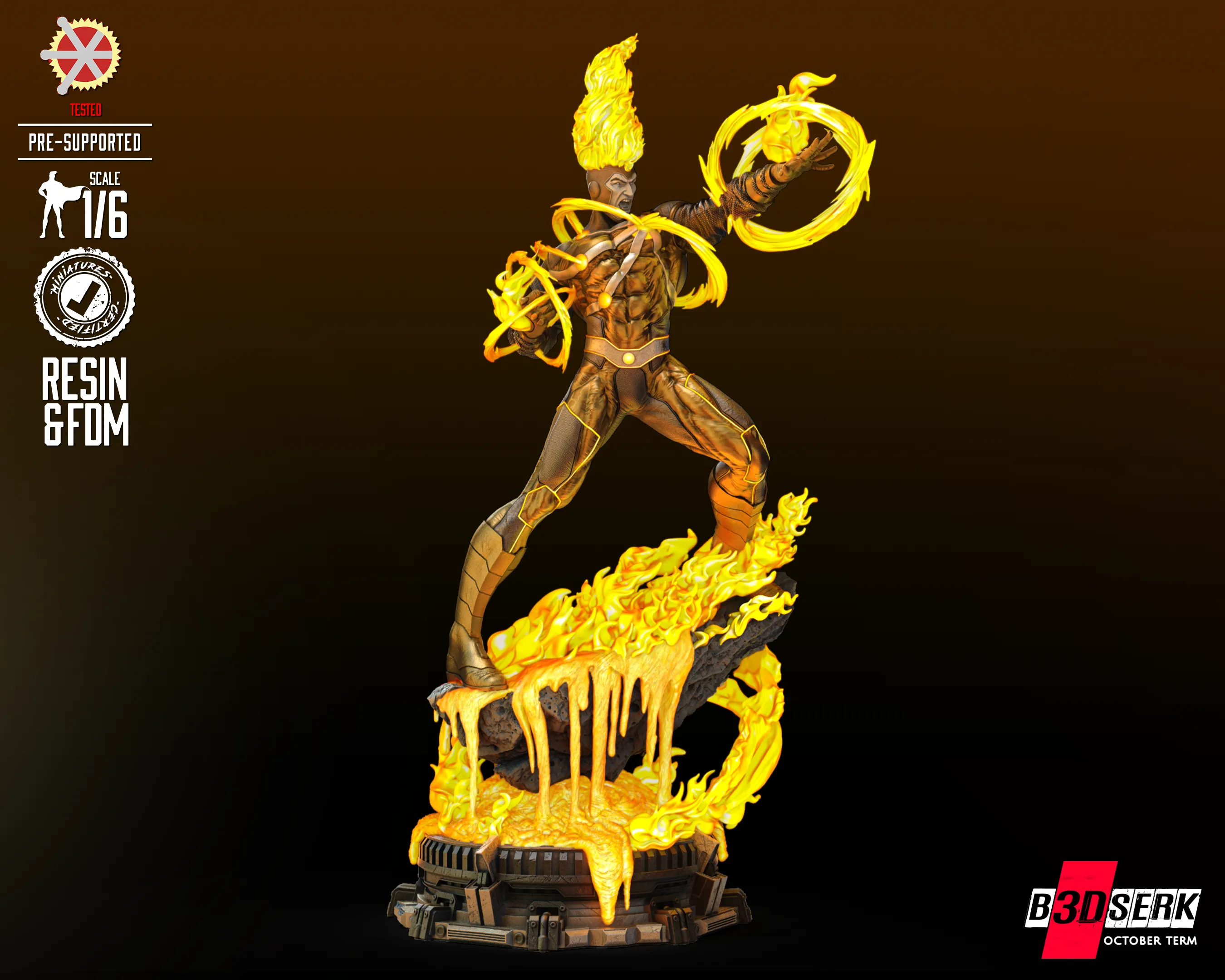 Firestorm Statue