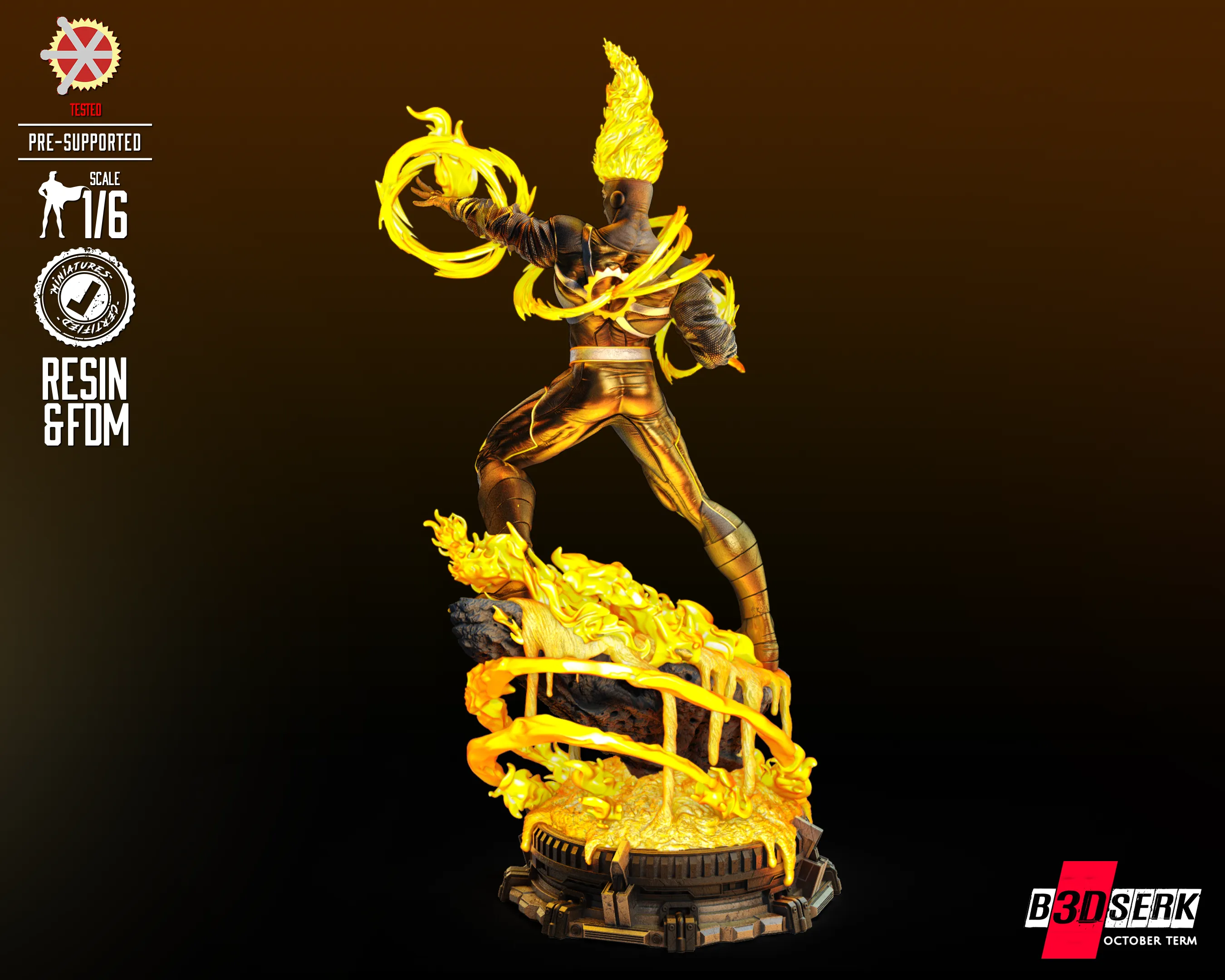 Firestorm Statue