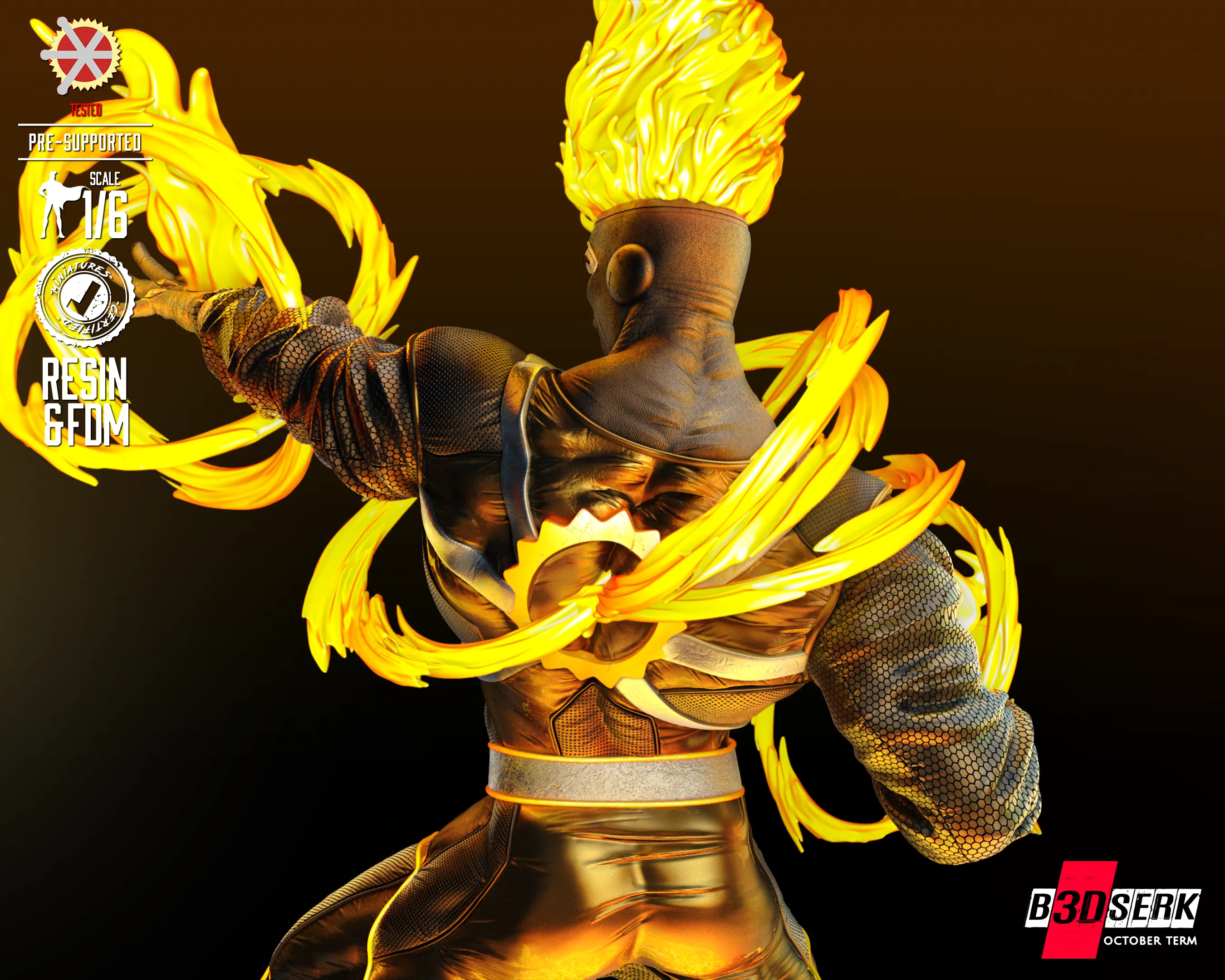 Firestorm Statue