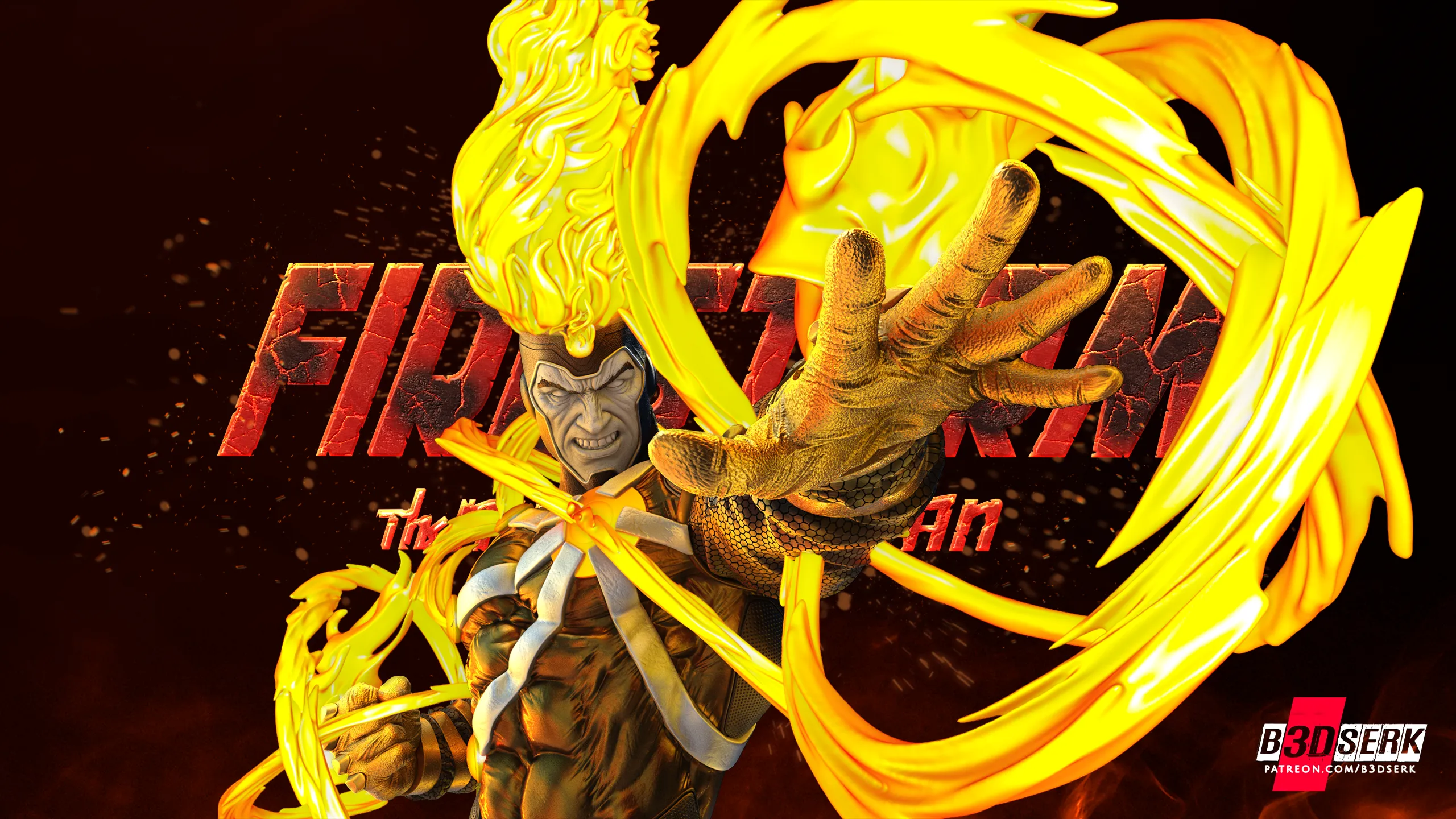 Firestorm Statue