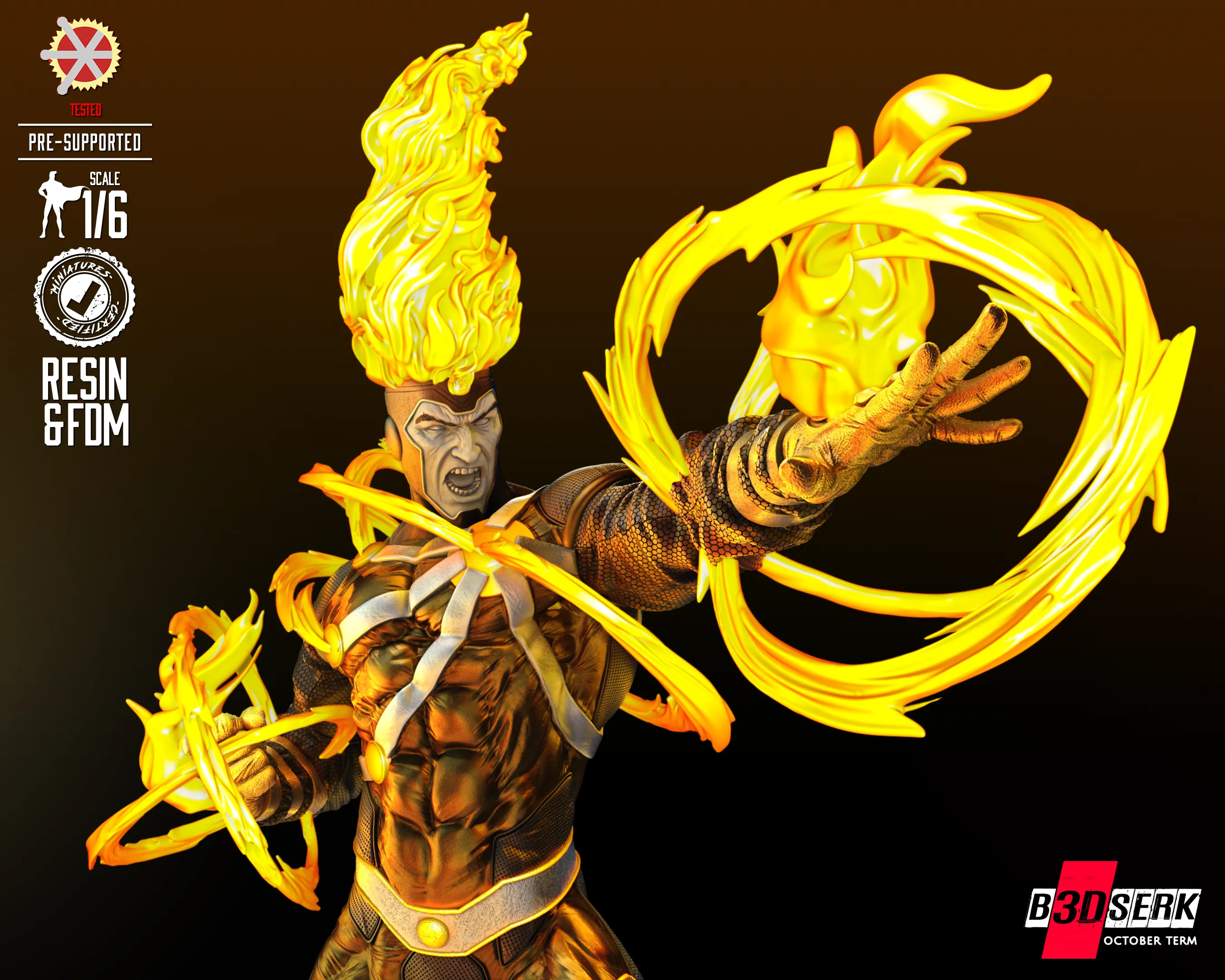 Firestorm Statue