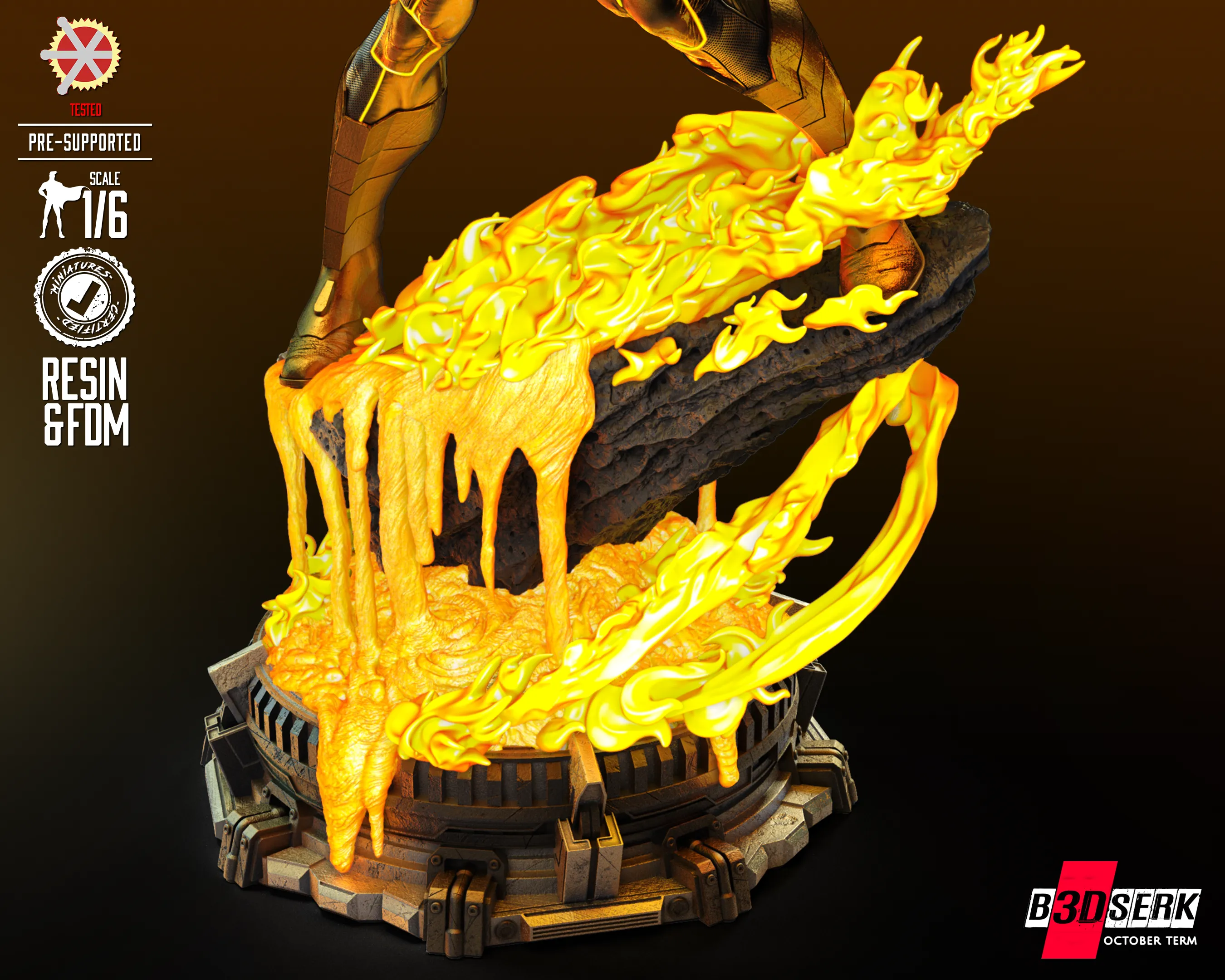 Firestorm Statue