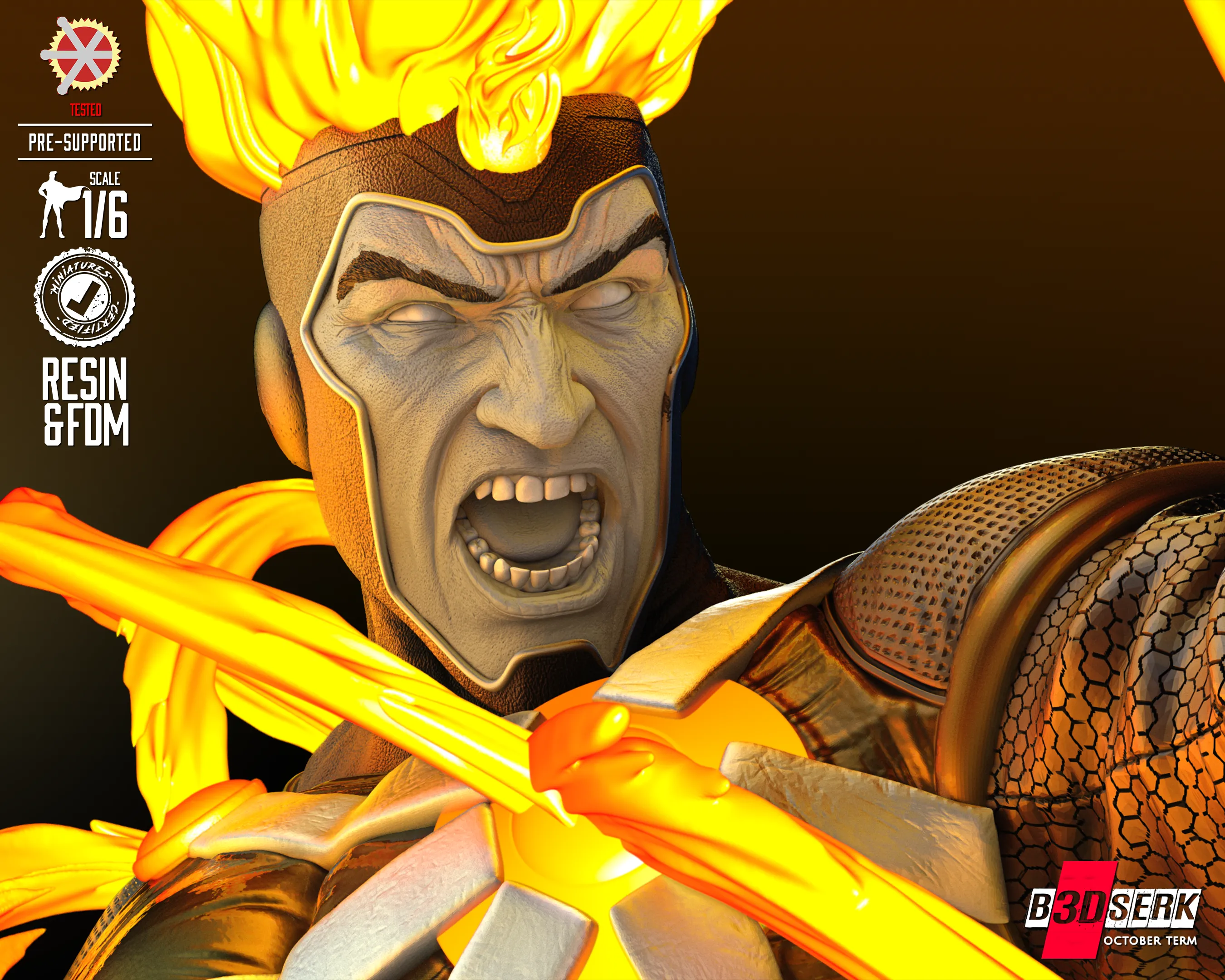 Firestorm Statue