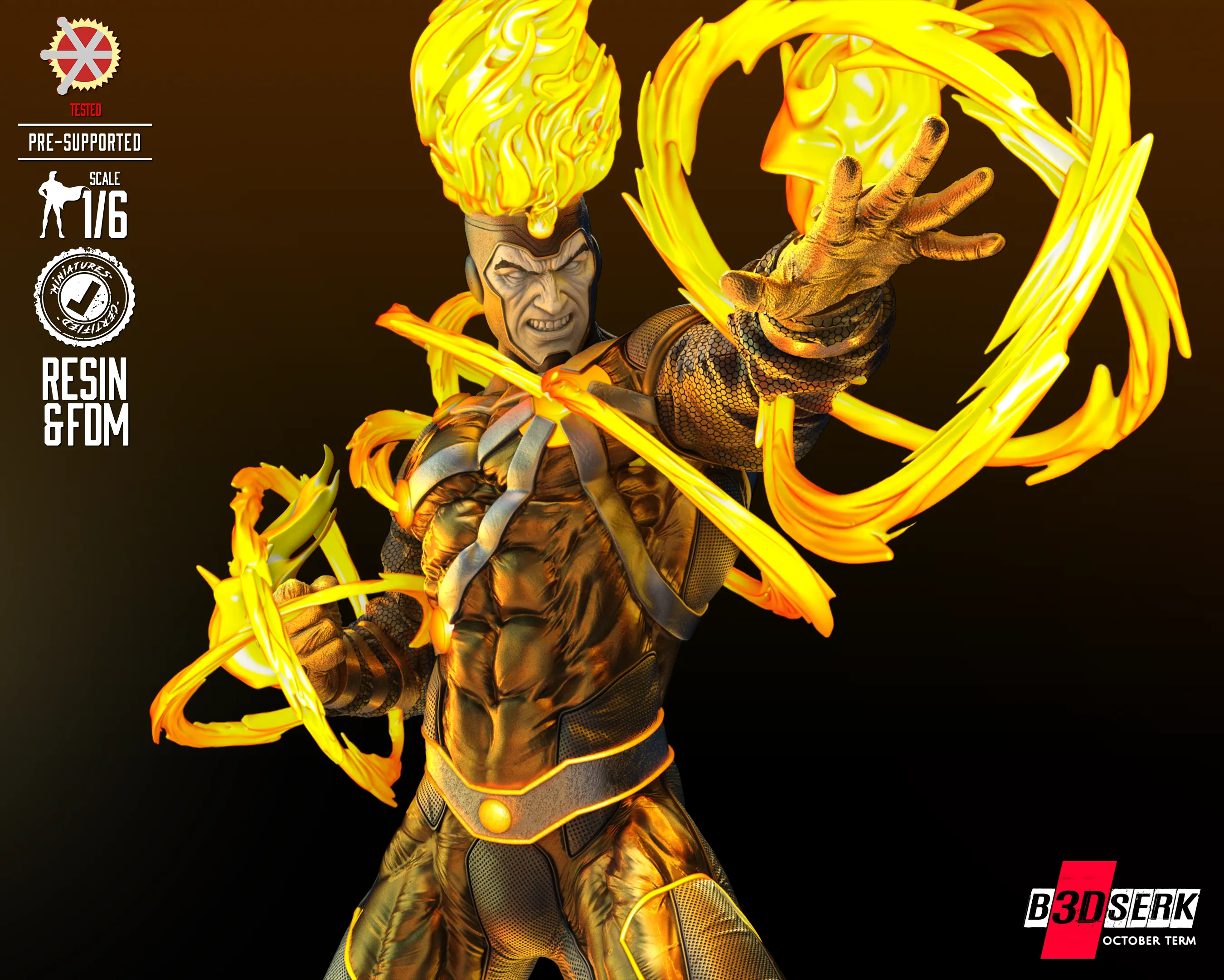 Firestorm Statue