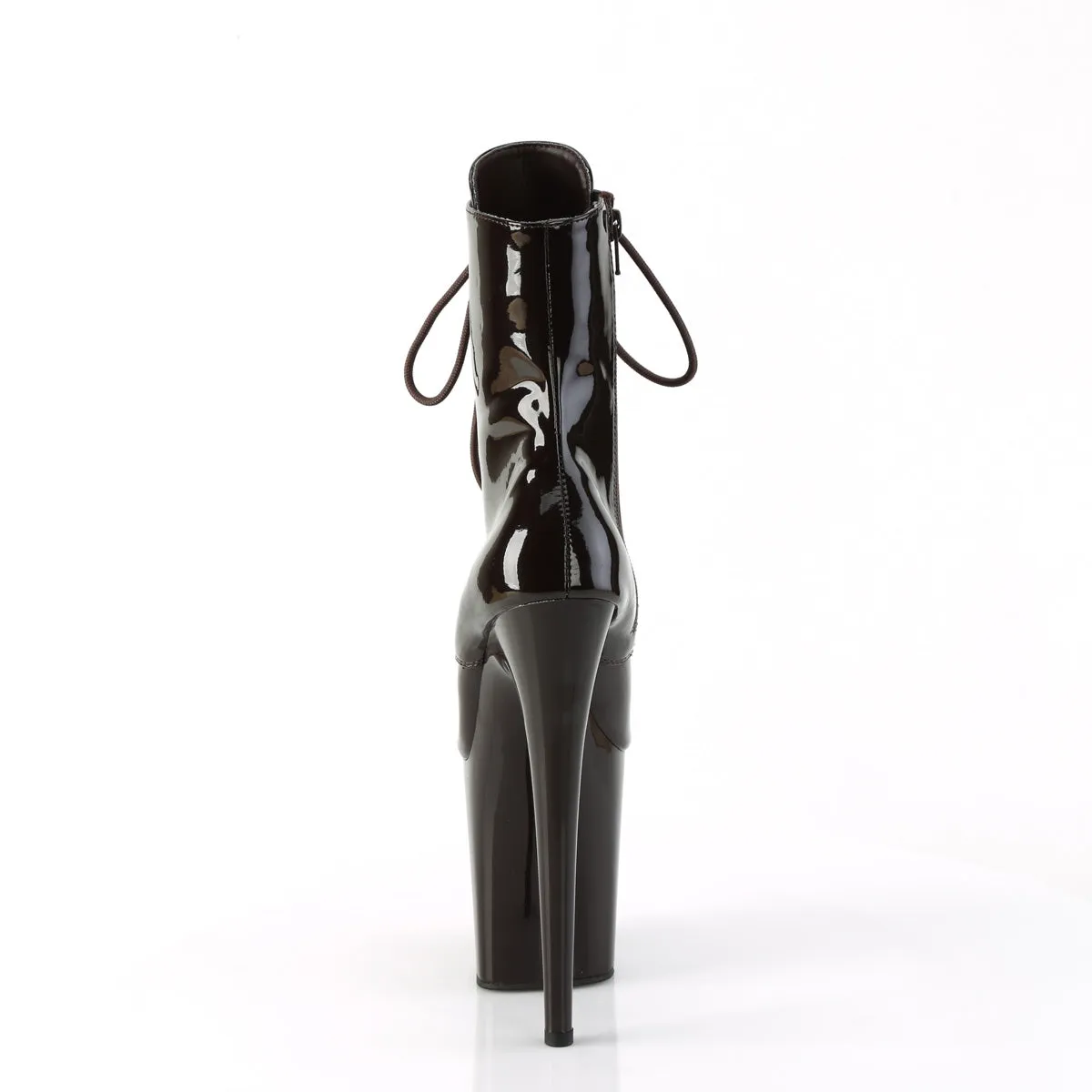 FLAMINGO-1020 Pleaser Coffee Pat/Coffee Sexy Platform Shoes (Pole Dancing Heels)