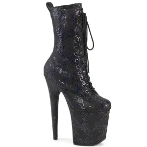 FLAMINGO-1040SPF Pleaser Black Sexy Platform Shoes (Pole Dancing Heels)