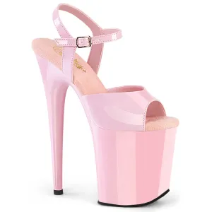 FLAMINGO-809 Pleaser Baby Pink Patent Sexy Platform Shoes (Pole Dancing Heels)