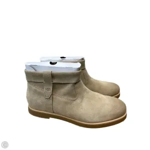 Boots Designer By Ugg In Tan, Size: 9.5 Torsion control Wide Base