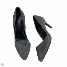 Shock Absorption Technology Memory Foam Cushioning Shoes Designer By Rebecca Minkoff In Grey, Size: 7