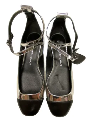 Swim Edge Shoes Designer By Stuart Weitzman In Silver, Size:7
